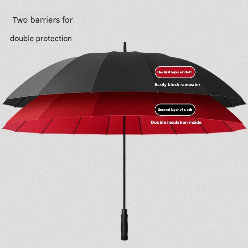 30 Inch 16 Ribs Automatic Doub - Golf Umbrella 评论和价格