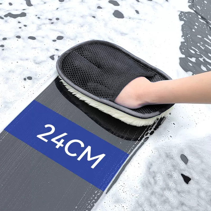 Wool Car Washing Glove Microfi - Golf Gloves 评论和价格