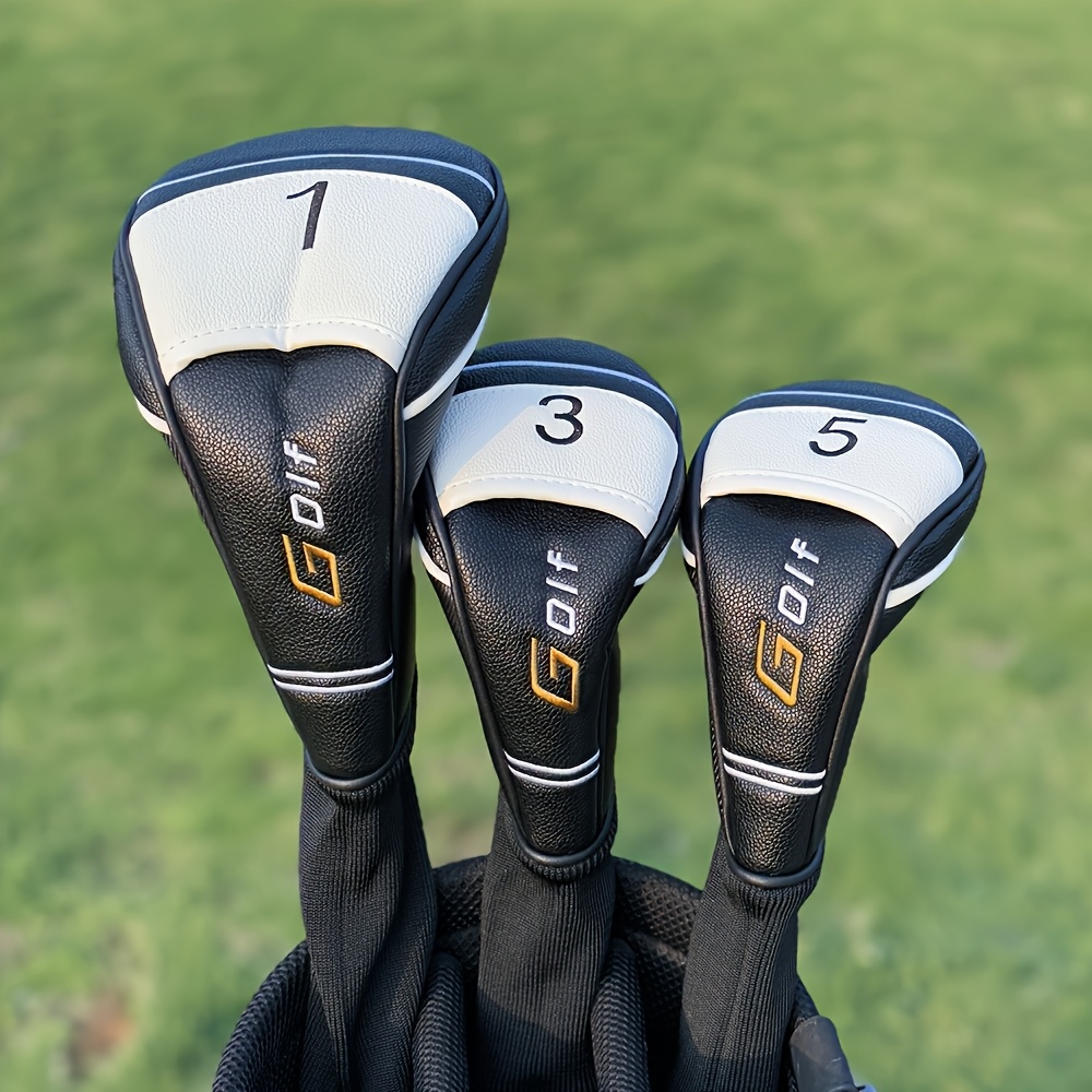 1pc/3pcs Golf Headcovers - Dri - Golf Driver 评论和价格
