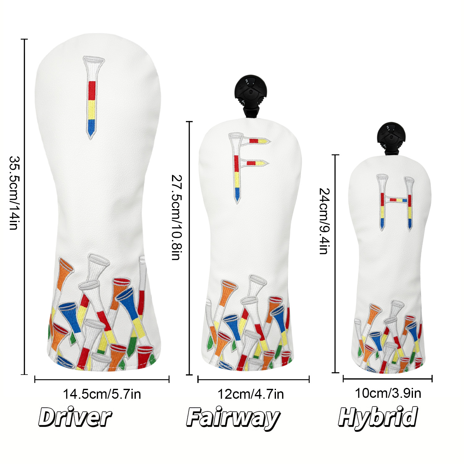Golf Tee Alphabet Embroidery G - Golf Driver 评论和价格