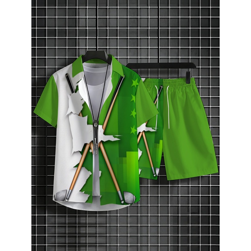 Men's Lightweight Casual Green - Golf Clubs 评论和价格